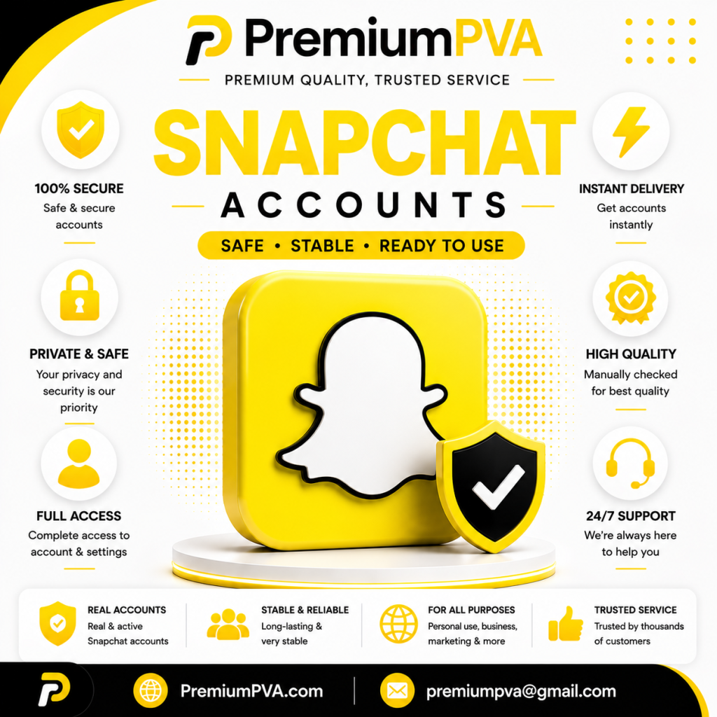 snapchat pva accounts