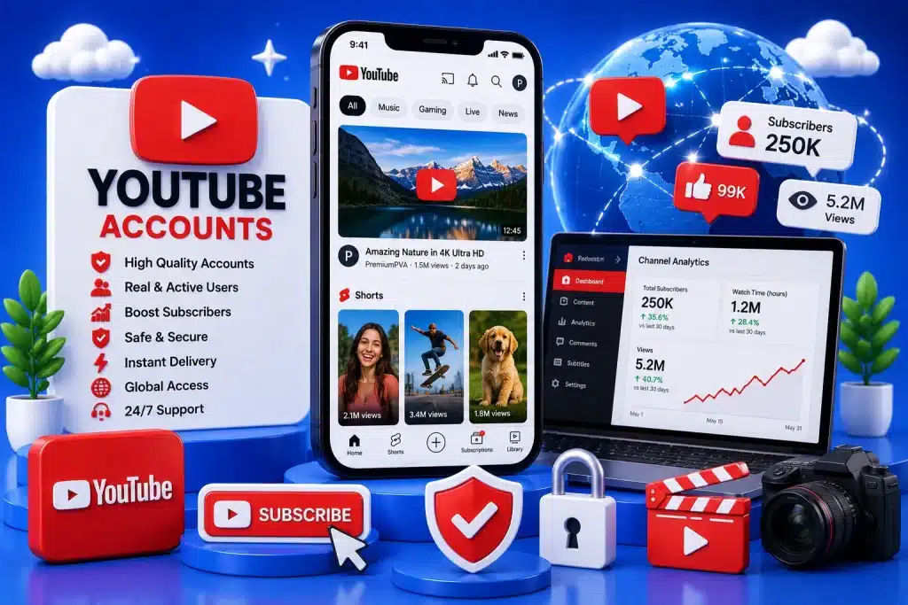 buy youtube channel accounts